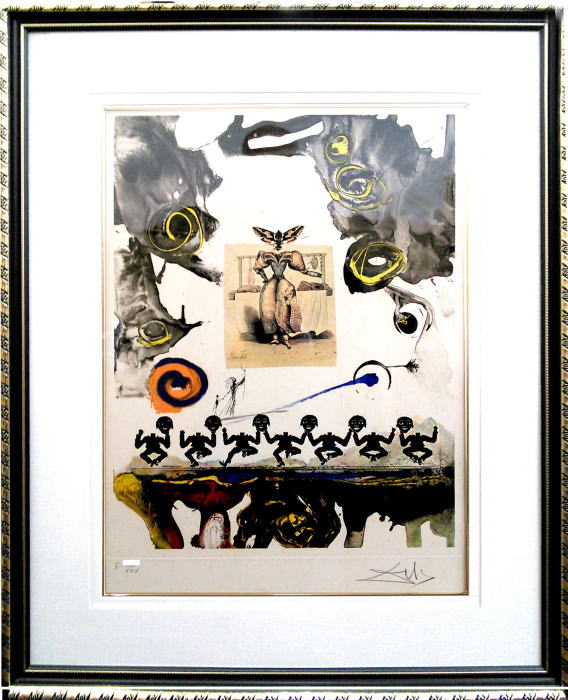 サルバドール・ダリ シュルレアリスムの記憶、1971年 絵画エッチング・カラーリトグラフ）作品